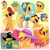 Size: 2500x2500 | Tagged: safe, artist:syrupyyy, applejack, earth pony, fish, pony, g4, baseball cap, beret, breath, bucket hat, cap, cauldron, clothes, coat, cold, cute, fedora, female, frog hat, hat, high res, jackabetes, mare, shark hat, smiling, solo, sun hat, sunglasses, toque, unamused, witch, witch hat