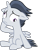 Size: 2265x2972 | Tagged: safe, artist:frownfactory, edit, edited edit, editor:slayerbvc, vector edit, rumble, alicorn, pony, g4, alicornified, colt, derp, dizzy, floppy ears, frown, high res, male, race swap, rumblecorn, simple background, sitting, solo, transparent background, vector