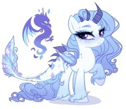 Size: 1850x1600 | Tagged: safe, artist:gihhbloonde, oc, oc only, dracony, dragon, hybrid, base used, female, magical lesbian spawn, offspring, parent:princess ember, parent:rarity, parents:emberity, simple background, solo, transparent background