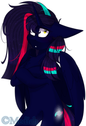 Size: 1961x2865 | Tagged: safe, artist:mediasmile666, oc, oc only, alicorn, pony, alicorn oc, female, horn, mare, simple background, solo, transparent background, wings