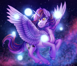 Size: 1280x1091 | Tagged: safe, artist:sadelinav, oc, oc only, alicorn, pony, female, mare, solo, space