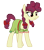 Size: 2180x2495 | Tagged: safe, artist:third uncle, hilly hooffield, earth pony, pony, g4, my little pony: friendship is magic, the hooffields and mccolts, background pony, bow, clothes, female, hair bow, high res, hooffield family, mare, pigtails, pose, simple background, solo, transparent background, vector