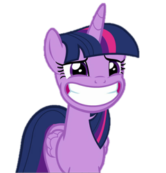 Size: 852x889 | Tagged: safe, artist:marioandsonicfan19, edit, edited screencap, screencap, twilight sparkle, alicorn, pony, equestria girls, equestria girls series, forgotten friendship, g4, background removed, big grin, faic, female, grin, mare, not a vector, shit eating grin, simple background, smiling, solo, squee, teeth, transparent background, twilight sparkle (alicorn)