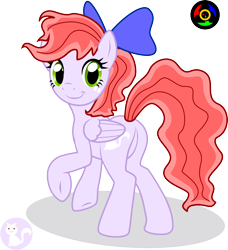 Size: 2308x2530 | Tagged: safe, artist:kyoshyu, oc, oc only, oc:arianna, pegasus, pony, female, high res, mare, simple background, solo, transparent background