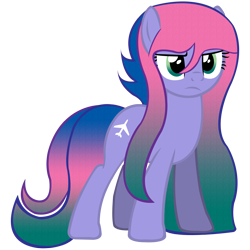 Size: 8000x8000 | Tagged: safe, artist:laszlvfx, oc, oc only, oc:jill vanessa, earth pony, pony, absurd resolution, earth pony oc, female, frown, mare, simple background, solo, transparent background, vector