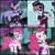 Size: 1080x1080 | Tagged: safe, edit, edited screencap, editor:flutteriaeth, screencap, fili-second, pinkie pie, radiance, rarity, sci-twi, twilight sparkle, alicorn, earth pony, pony, equestria girls, equestria girls specials, g4, my little pony equestria girls: movie magic, my little pony: friendship is magic, power ponies (episode), female, mare, masked matter-horn costume, offscreen character, open mouth, power ponies, smiling, twilight sparkle (alicorn)