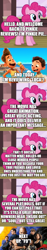 Size: 500x2662 | Tagged: safe, edit, edited screencap, screencap, pinkie pie, earth pony, pony, comic:pinkie reviews, g4, alberto scorfano, comic, fast and furious, food, ice cream, luca (movie), luca paguro, movie review, pixar, screencap comic, solo, the fast and the furious, vin diesel