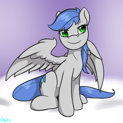 Size: 500x500 | Tagged: safe, artist:edgarkingmaker, oc, oc only, oc:speed rate, pegasus, pony, female, solo