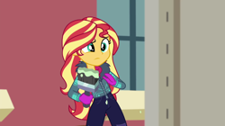 Size: 1920x1076 | Tagged: safe, screencap, sunset shimmer, blizzard or bust, equestria girls, equestria girls specials, g4, my little pony equestria girls: better together, my little pony equestria girls: holidays unwrapped, solo