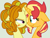 Size: 592x450 | Tagged: safe, artist:hugger-luve, artist:jadeharmony, adagio dazzle, sunset shimmer, pony, unicorn, g4, base used, blushing, boop, equestria girls ponified, female, gray background, horn, horns are touching, lesbian, mare, noseboop, ponified, ship:sunsagio, shipping, simple background, tongue out, unicorn adagio dazzle