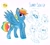 Size: 2158x1946 | Tagged: safe, artist:moccabliss, oc, oc only, oc:sunny side up, pegasus, pony, male, offspring, parent:rainbow dash, parent:soarin', parents:soarindash, solo, stallion, sunglasses