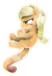 Size: 3852x5651 | Tagged: safe, artist:php178, derpibooru exclusive, applejack, crystal tatzlpony, earth pony, monster pony, original species, pony, tatzlpony, g4, my little pony: the movie, the ending of the end, .svg available, absurd resolution, alternate hairstyle, alternate tailstyle, badumsquish approved, braid, braided ponytail, colored pupils, crown, crystalline, crystallized, curly tail, determination, determined, determined face, determined look, determined smile, eye markings, facial markings, female, floating, gift art, glowing, hairband, happy, heart, hoof heart, inkscape, jewelry, looking ahead, looking forward, mare, movie accurate, moviefied, prehensile tail, regalia, shading, show moviefied, simple background, smiling, solo, species swap, svg, tatzljack, transparent background, vector