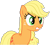 Size: 807x722 | Tagged: artist needed, safe, edit, edited screencap, screencap, applejack, earth pony, pony, g4, my little pony: friendship is magic, season 1, swarm of the century, angry, background removed, female, gritted teeth, hatless, mare, missing accessory, not a vector, simple background, solo, teeth, transparent background