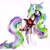 Size: 2646x2646 | Tagged: safe, artist:liaaqila, princess celestia, alicorn, pony, g4, bridle, butt, commission, female, harness, high res, looking back, mare, missing cutie mark, plot, reins, saddle, simple background, smiling, solo, stirrups, sunbutt, tack, traditional art, white background