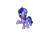 Size: 1200x900 | Tagged: safe, artist:mrbarney94, diamond tiara, earth pony, pony, ponylumen, g1, g4, 3d, 3d pony creator, crown, female, filly, g4 style, jewelry, raised hoof, raised leg, regalia, simple background, transparent background