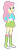 Size: 1254x3458 | Tagged: safe, alternate version, artist:gmaplay, edit, edited screencap, screencap, fluttershy, equestria girls, g4, boots, clothes, shoes, simple background, solo, transparent background, vector