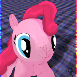 Size: 3072x3072 | Tagged: safe, artist:piropie, pinkie pie, earth pony, pony, g4, aboyada, abstract background, high res, ponk