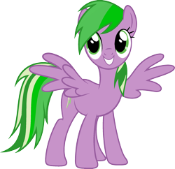 Size: 1920x1856 | Tagged: safe, edit, vector edit, rainbow dash, spike, pegasus, pony, ponyar fusion, g4, female, fusion, mare, palette swap, rainbowke, recolor, simple background, smiling, solo, transparent background, vector