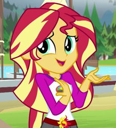 Size: 512x566 | Tagged: safe, screencap, sunset shimmer, equestria girls, g4, my little pony equestria girls: legend of everfree, cropped, solo