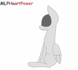 Size: 1024x926 | Tagged: dead source, safe, artist:heartpowerxd1, pegasus, pony, base, crying, sad, single tear, solo