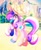 Size: 1156x1400 | Tagged: safe, artist:stacy_165cut, princess cadance, alicorn, pony, g4, beach, bikini, clothes, female, folded wings, food, hat, ice cream, mare, ocean, popsicle, raised hoof, solo, suggestive eating, summer hat, swimsuit, water, wings