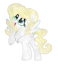 Size: 2289x2497 | Tagged: safe, artist:darbypop1, oc, oc only, oc:grace, pegasus, pony, crystallized, female, glasses, high res, mare, simple background, solo, transparent background