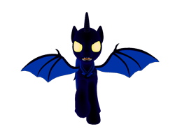 Size: 1200x900 | Tagged: safe, artist:stormdragon-mlp, alicorn, bat pony, bat pony alicorn, pony, bat wings, chernabog, fantasia, horn, looking at you, night on bald mountain, open mouth, ponified, simple background, spread wings, transparent background, vector, wings