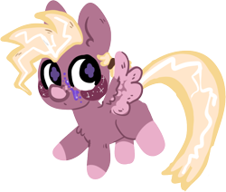 Size: 776x659 | Tagged: safe, artist:nootaz, oc, oc only, oc:speed paint, pegasus, pony, simple background, solo, transparent background