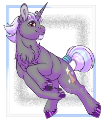 Size: 826x995 | Tagged: safe, artist:malinraf1615, oc, oc only, oc:polished lance, pony, unicorn, beard, chest fluff, ear fluff, facial hair, male, simple background, solo, stallion, transparent background, unshorn fetlocks