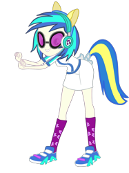 Size: 2110x2814 | Tagged: safe, artist:gmaplay, dj pon-3, vinyl scratch, equestria girls, g4, shake your tail, dj-boot3, high res, hip, simple background, solo, transparent background, vinyl ass