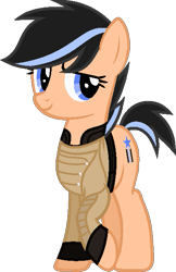 Size: 409x632 | Tagged: safe, artist:pegasski, oc, oc only, oc:jettison, earth pony, pony, g4, base used, female, mare, simple background, solo, transparent background