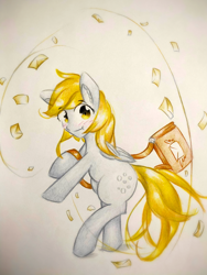 Size: 1920x2560 | Tagged: safe, artist:stardust0130, derpy hooves, pegasus, pony, g4, :t, female, looking at you, mare, solo