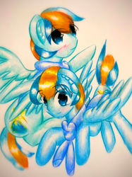 Size: 1280x1707 | Tagged: safe, artist:stardust0130, oc, oc only, oc:stardust, pegasus, pony, flying, male, pegasus oc, stallion