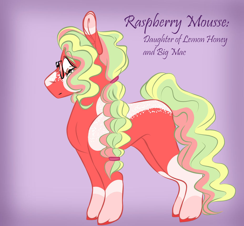 Mlp Oc Raspberry Daylight #2640302 - safe, artist:hawklesscorruption, oc, oc only, oc:raspberry ...