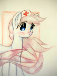 Size: 1920x2560 | Tagged: safe, artist:stardust0130, nurse redheart, earth pony, pony, g4, female, mare, solo