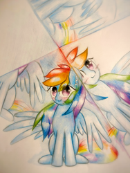 Size: 1920x2560 | Tagged: safe, artist:stardust0130, rainbow dash, pegasus, pony, g4, female, mare, solo, spread wings, wings