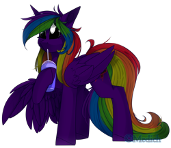 Size: 2508x2176 | Tagged: safe, artist:mediasmile666, oc, oc only, pegasus, pony, drinking, high res, hoof hold, simple background, solo, transparent background