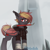 Size: 3000x3000 | Tagged: safe, artist:mediasmile666, oc, oc only, bat pony, pony, bandage, bar, bat pony oc, clothes, female, half-life, half-life 2, high res, hoodie, mare, mouth hold, red eyes, slit pupils, solo, standing