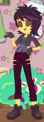 Size: 219x592 | Tagged: safe, screencap, sunset shimmer, costume conundrum, costume conundrum: sunset shimmer, equestria girls, g4, my little pony equestria girls: better together, converse, costume, cropped, shoes, solo, vampire shimmer