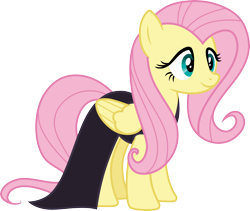 Size: 3548x3000 | Tagged: safe, artist:cloudy glow, fluttershy, pony, g4, scare master, .ai available, high res, simple background, solo, transparent background, vector