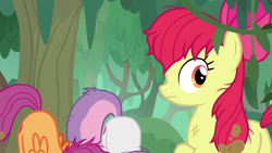 Size: 1920x1080 | Tagged: safe, screencap, apple bloom, scootaloo, sweetie belle, earth pony, pegasus, pony, unicorn, g4, growing up is hard to do, season 9, butt, cutie mark crusaders, female, mare, mud, older, older apple bloom, older cmc, older scootaloo, older sweetie belle, plot, trio