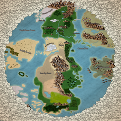 Size: 2500x2500 | Tagged: safe, artist:ruslanthedagger, equestria, high res, map, map of equestria, world map