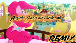 Size: 1280x720 | Tagged: safe, edit, edited screencap, screencap, pinkie pie, earth pony, pony, g4, pinkie pride, a smile that's all their own, animated, had such a blast, i made them laugh, pinkie's lament, pinkies lament, remix, song, sound, spoilers for another series, webm