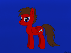 Size: 1283x962 | Tagged: safe, artist:apexpone, oc, oc only, pegasus, pony, pony oc, simple background, solo