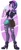 Size: 1705x4096 | Tagged: safe, artist:light262, starlight glimmer, equestria girls, g4, beanie, clothes, female, grin, handbag, hat, high res, locket, looking at you, pants, purse, ripped pants, smiling, smiling at you, solo, torn clothes