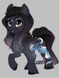 Size: 3000x4000 | Tagged: safe, artist:faline-art, earth pony, pony, imbrium, ponified, solo, xanth