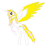 Size: 1836x1832 | Tagged: safe, artist:xxxmlp-fimxxx, oc, oc only, oc:angel, alicorn, pony, alicorn oc, female, flying, horn, large wings, looking down, mare, simple background, solo, white background, wings