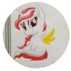 Size: 768x768 | Tagged: safe, oc, oc only, oc:sinar bulan indonesia, alicorn, pony, alicorn oc, book, colored wings, cute, daaaaaaaaaaaw, female, filly, horn, icon, instagram, looking at you, needs more jpeg, ocbetes, profile, simple background, sitting, smiling, smiling at you, solo, traditional art, transparent background, two toned mane, two toned tail, wings