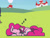 Size: 1800x1350 | Tagged: safe, artist:flutterluv, pinkie pie, earth pony, pony, g4, atg 2021, lying down, male, mushroom kingdom, newbie artist training grounds, onomatopoeia, princess peach's castle, prone, sleeping, solo, sound effects, super mario bros., super mario odyssey, waluigi, waluigi's hat, zzz