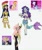 Size: 1747x2073 | Tagged: safe, artist:citi, fluttershy, rarity, twilight sparkle, alicorn, human, g4, my little pony: friendship is magic, scare master, armor, athena sparkle, breasts, busty fluttershy, busty rarity, cleavage, clothes, costume, dress, fake ears, fake flutterbat, flutterbat costume, humanized, mermaid tail, mermarity, nightmare night costume, rarity's mermaid dress, scene interpretation, screencap reference, sleeveless, twilight sparkle (alicorn)